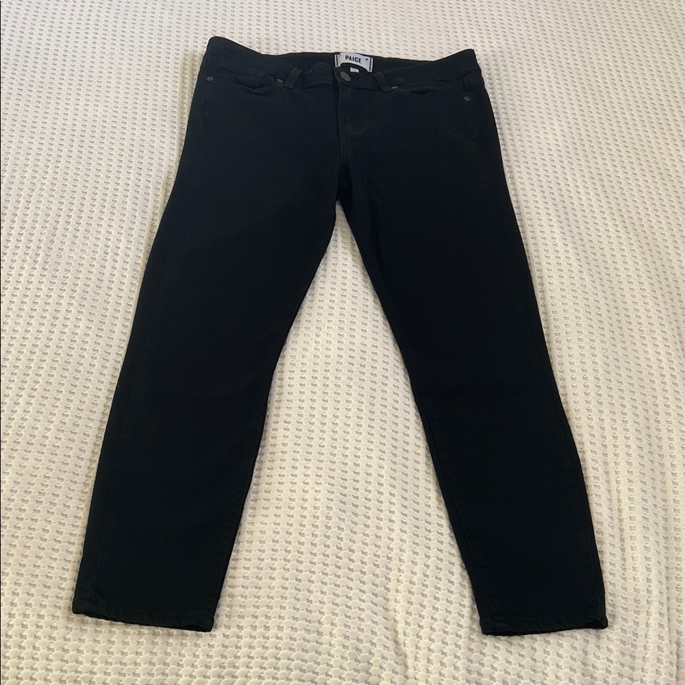 PAIGE Jet Black Jeans